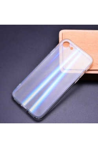 Apple Uyumlu iPhone Se 2022 Kılıf Zore Rainbow Kapak Renksiz