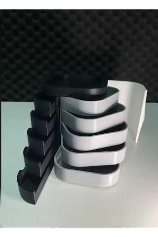 Masaüstü Organizer 3d Baskı Çok Bölmeli Düzenleyici Çok Renkli