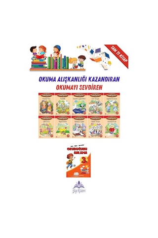 3. Sınıf Okuma Alışkanlığı Kazandıran Okumayı Sevdiren Tam 11 Kitap -19