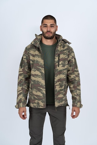 Combat Tactical Mont Tactıcal Softshell Kamuflaj - 305-647-nano Yeşil