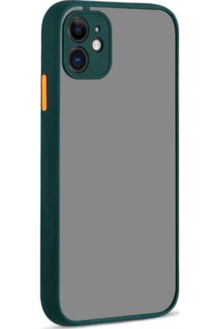 Apple Uyumlu iPhone 12 Mini Kılıf Zore Hux Düğme Ve Kapak Zıt Renk Kılıf