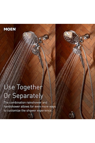 Moen Engage Magnetix Mat Siyah 2.5 Gpm Elde Taşınabilir/yağmur Du Diğer