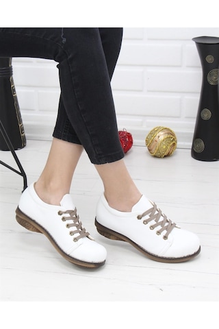 Nesil Shoes Mila 35 Beyaz Günlük Anatomik Kadın Ayakkabı-beyaz Beyaz