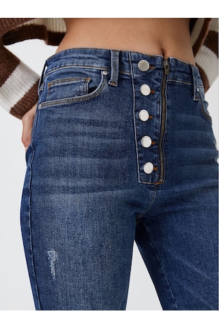 Loft Natalie Skinny Fit Kadın Pantolon Denim