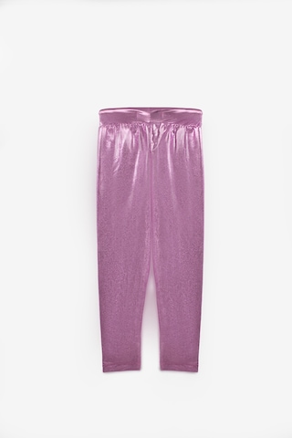 Le Mabelle Pembe Parlak Kız Çocuk Tayt - Huete Pembe