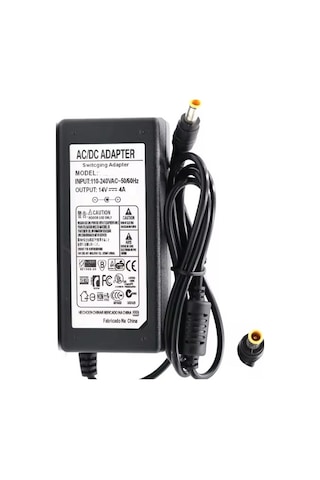Samsung, Lg, Sony 14v 4a 42w 6.5 4.4mm Uyumlu Lcd Monitör Adaptörü