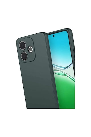Newface Oppo A5 Pro 4g First Silikon - Koyu Yeşil
