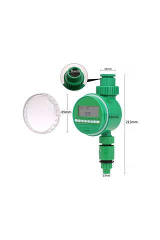 Çıkış Programlanabilir Hortum Musluk Zamanlayıcı 3/4" 1/2" Musluk Otomatik Kablosuz Su Geçidi Bahçe Sulama Sulama Zamanlayıcısı Pil İle Çalışır