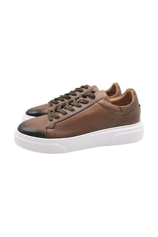 King Paolo King Shoes Cb2501 Taba Sneaker Erkek Ayakkabı Siyah