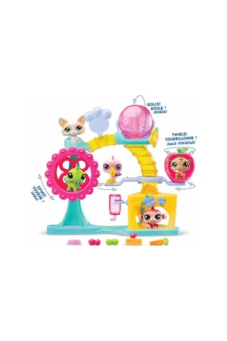 5196 Littlest Pet Shop Minişler Eğlence Fabrikası Oyun Seti S1 -sunman Standart
