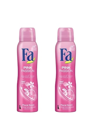 Fa Pink Passion Floral Scent Kadın Sprey Deodorant 150 ML x 2