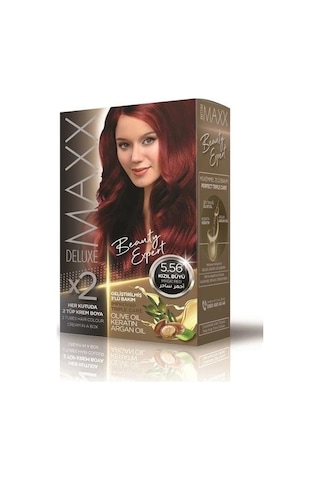 Maxx Deluxe Saç Boyası Set Kızıl Büyü 5/56