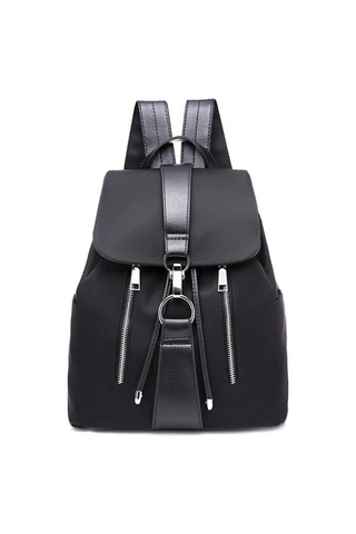 Lixiaqu01 Kadın Sırt Çantası Tasarımcısı Yüksek Kaliteli Naylon Siyah