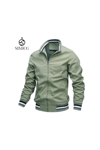 Erkek Sonbahar Ceketleri Yeşil