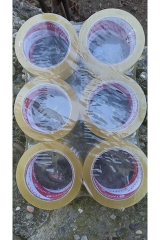 Tapex Koli Bantı 45x100 Şeffaf 6 Adet