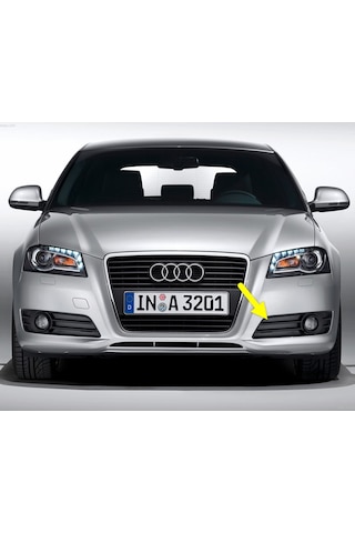 Audi A3 2009-2012 Ön Tampon Sol Sis Çerçevesi Kapağı 8P0807681F
