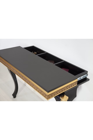 Klasik Dresuar Modelleri, Siyah Gizli Bölmeli Dresuar - Ferro A2- Siyah