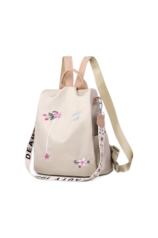 Gebibd İçin Hırsızlığa Karşı Açık Hava Seyahat Çantası Kadın Sırt Çantası Hafif Kadın Çantası Açık Haki Açık Haki