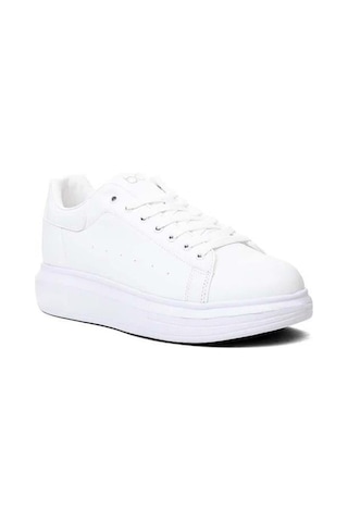 Best Of 150-25 Deri Anatomik Sneaker 36-40 Beyaz