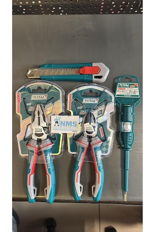 Total 180 Mm Pense Ve 160 Mm Yan Keski 190 Mm Kontrol Kalm Seti 4 Parça Yüksek Kalite