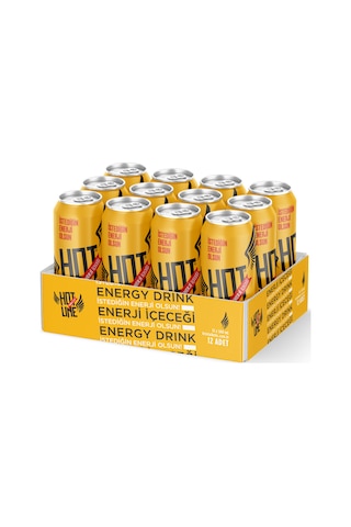 Hotline Enerji İçeceği 500 ml 12'li