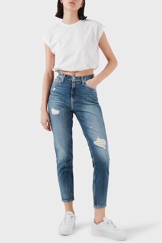 Calvin Klein Bayan Kot Pantolon J20j224513 1a4 Mavi Mavi