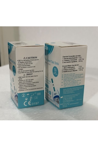 Starchek Şeker Stribi 2 50 100 Testlik