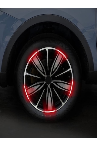 Jant Reflektörlü Oto Sticker Yapıştırma Işıldak Oto Aksesuar