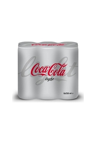 Coca Cola Light 250 Ml 6'lı