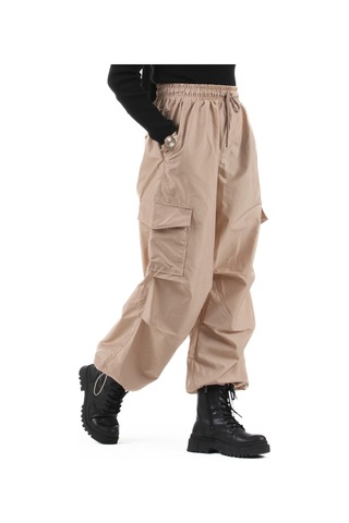 Sevitli Kargo Pantolon - Bej-1624-bej Bej