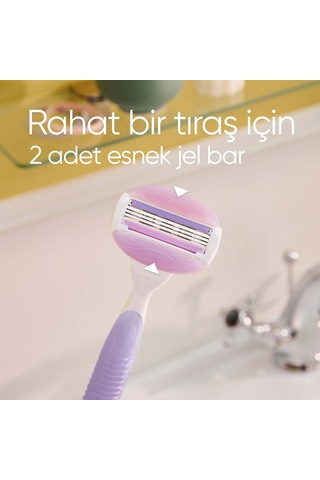 Gillette Venus Comfortglide Breeze 2 Adet Yedek Başlık Sku: Smg8690010387158