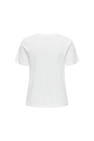 Only Jdypısa S/s Prınt Top Jrs Noos Beyaz