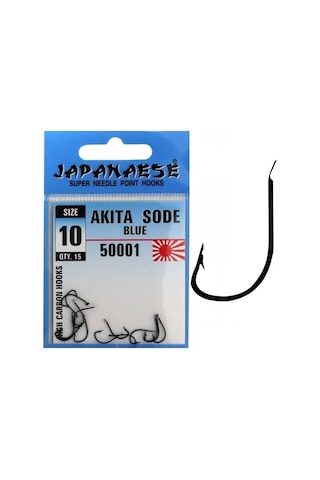 Japanese Akita Sode Carbon Blue 50001 Olta İğnesi - No-16