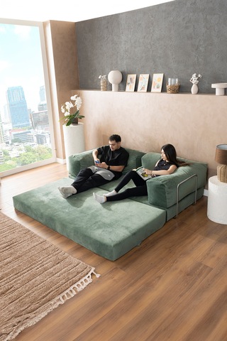 Argimo Godila Yatak Köşe Koltuk Yeşil