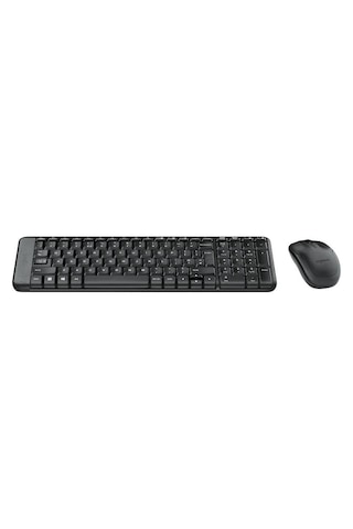 Logitech Mk220 Q Tr Siyah Kablosuz Klavye Mouse Set Optik