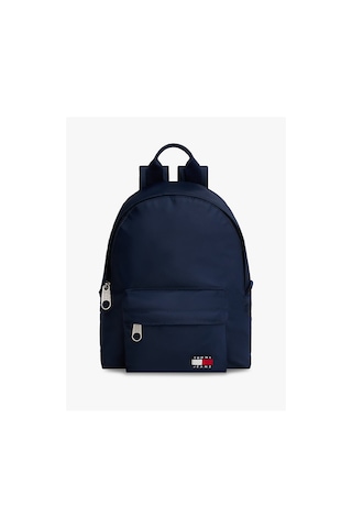 Tommy Hilfiger Kadın Ön Cepli Sırt Çantası - Lacivert Dark Night Navy