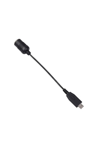 Castleofangels Usb 5v - 12v Araç Çakmak Soketi Güç Dişi Dönüştürücü Adaptör Kablosu