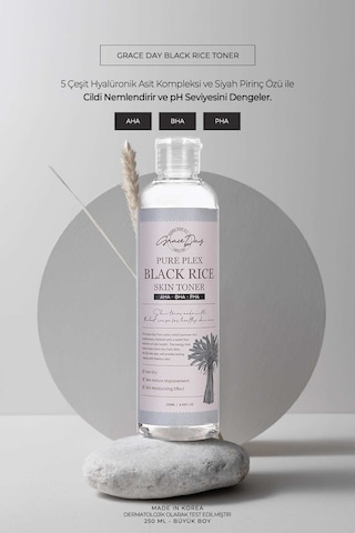 Grace Day Cilt Dengeleyici Siyah Pirinç Içeren Tonik Pure Plex Black Rice Skin Toner