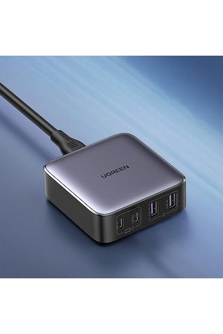 Ugreen Nexode 65W GaN 2 Masaüstü 4 Portlu Hızlı Şarj Cihazı İstasyonu