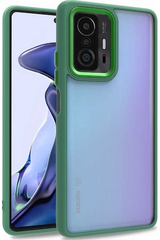 Xiaomi Mi 11T Pro 5G Kilif Flora Buton,Kenar Çevresi Renkli Kilif 559722078