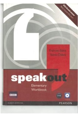 Speakout Elementary Workbook A1-A2 2.El İadesiz Yazılı Yerleri Vardır