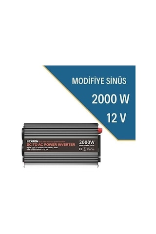 Lexron 2000w-12v Modifiye Sinüs İnverter Lexron 2000w-12v Modifiye Sinüs İnverter