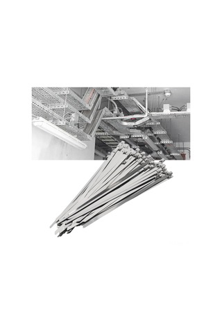 Padalink 200 Adet 4.6mm Genişlikli Paslanmaz Çelik Kendi Kilitleyen Kabloluk, Güçlü Sabitleme İçin Ev Ofis Garaj Elektrik Kabloları Yönetimi Seti