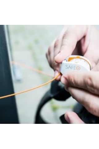 Safe+ - Mıcrolock Şifreli Mini Kilit Beyaz