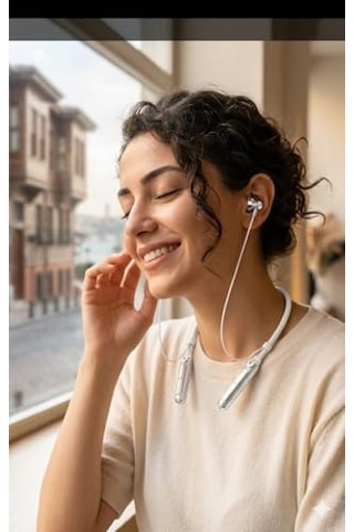 Ls 102 Bluetooth Kulaklığı 5.3 Versiyon Yüksek Şarj İle 130 Saat Bekleme Süreli 10 Metre Çekiş Menzilli Dışar Genel