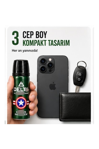 Delta Biberr Gaz Sprey 50ml