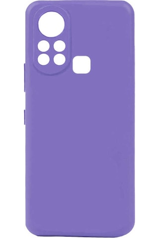 İnfinix Hot 11s Kılıf Biye Silikon - Siyah Siyah Siyah