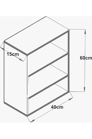 Makbulce Tek Kapakli Lavobo Üstü Aynalı Banyo Dolabı Beyaz