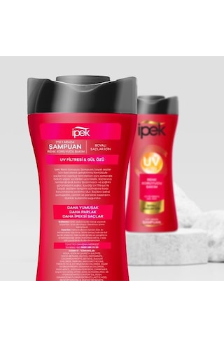 İpek Gül Özü & Uv Fitresi Boyalı Saçlar İçin Şampuan 480 Ml IPEK.024