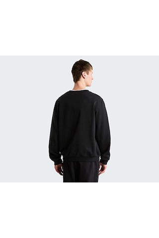 The North Face M Tnf Essentıal Drew Peak Regular Crew Erkek Outdoor Sweatshirts Nf0a8fd9jk31 Siyah